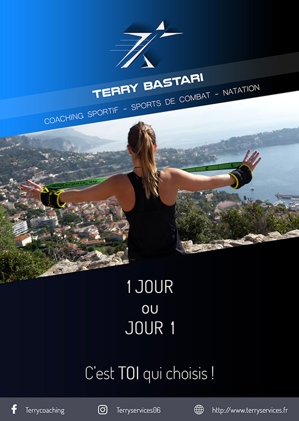 Flyer A5 pour Terry Coaching